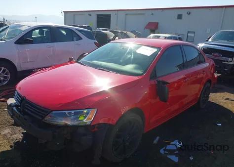 2012 Volkswagen Jetta 2.0L S z USA, uszkodzony, nr VIN 3VW2K7AJ8CM347979